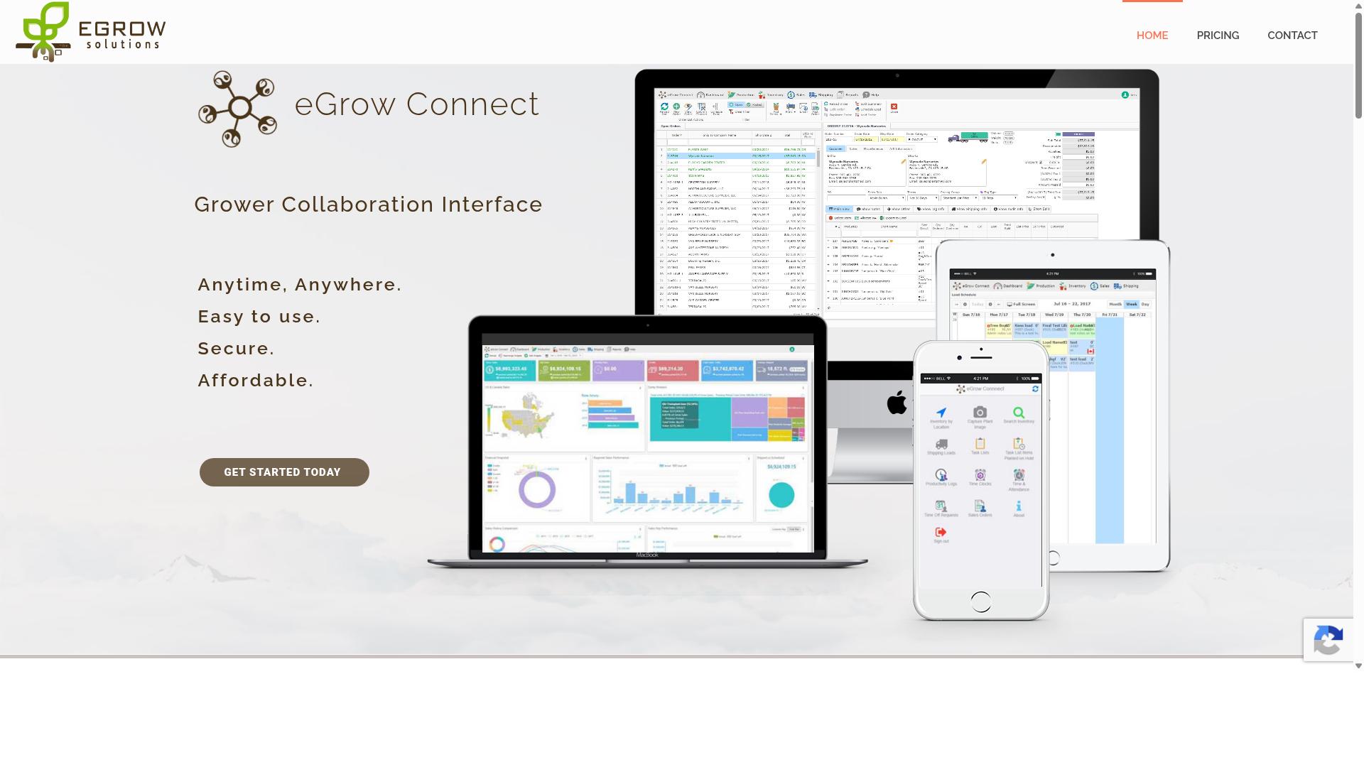 eGrow website